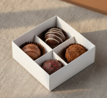 Ассорти из 4 сырных конфет "Larka Chocolates"