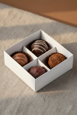 Ассорти из 4 сырных конфет "Larka Chocolates"