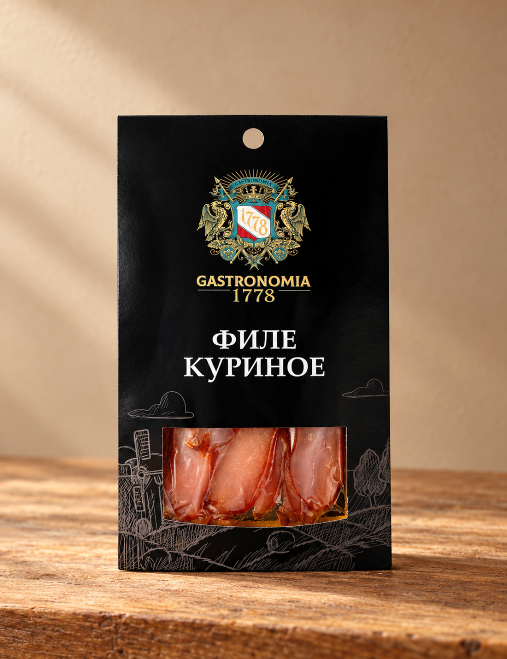 Сыровяленое куриное филе Gastronomia 1778, 100 г