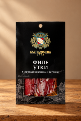 Филе утки в маринаде из клюквы и брусники Gastronomia 1778, 100 г