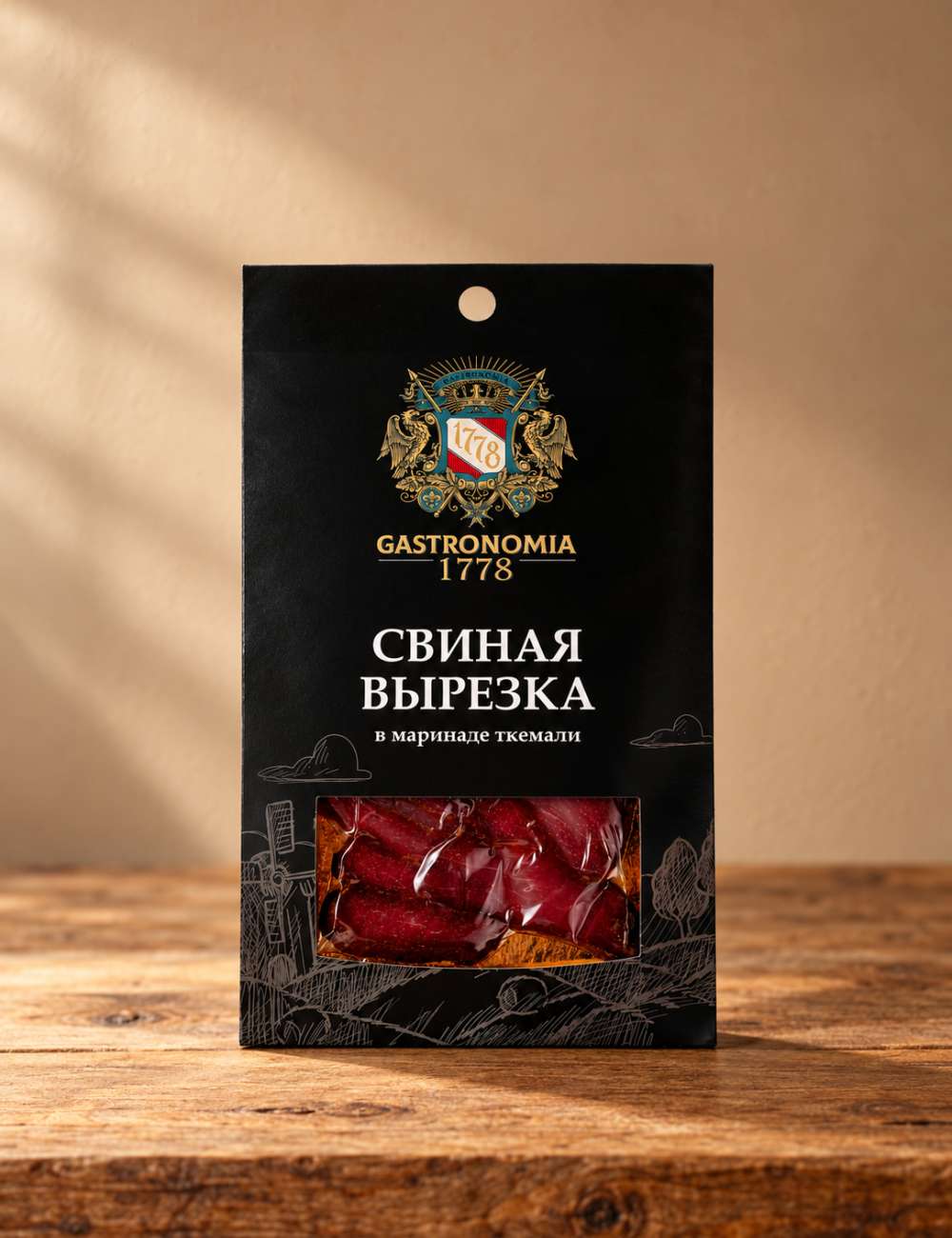 Свиная вырезка в маринаде ткемали Gastronomia 1778, 100 г