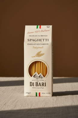 Макаронные изделия СПАГЕТТИ традиционные DI BARI Апулия 250 гр.