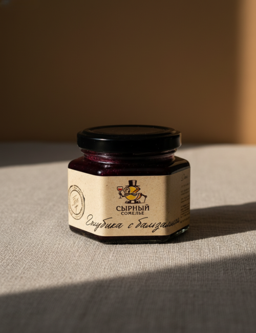 Конфитюр "Сырный сомелье" Голубика-бальзамик 125г