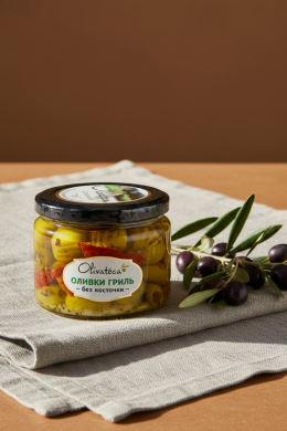 Оливки гриль б/к 160гр. Sosero|Olivateka