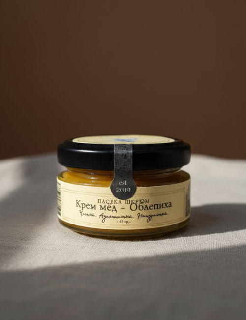 Крем мед облепиха 65 гр.