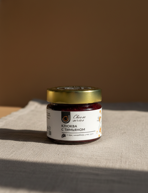 Конфитюр Клюква с тимьяном ГастроДжем 100г