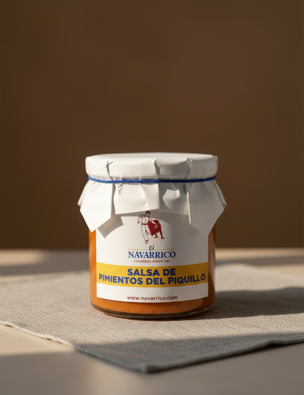 Сальса из запеченых перцев / Salsa Pimientos del Piquillo de Lodosa, уп. 230 г. / 250 мл.