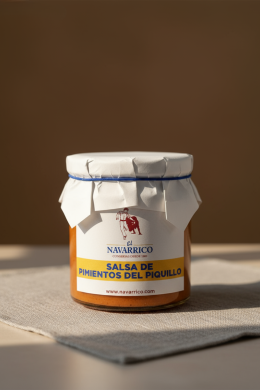 Сальса из запеченых перцев / Salsa Pimientos del Piquillo de Lodosa, уп. 230 г. / 250 мл.