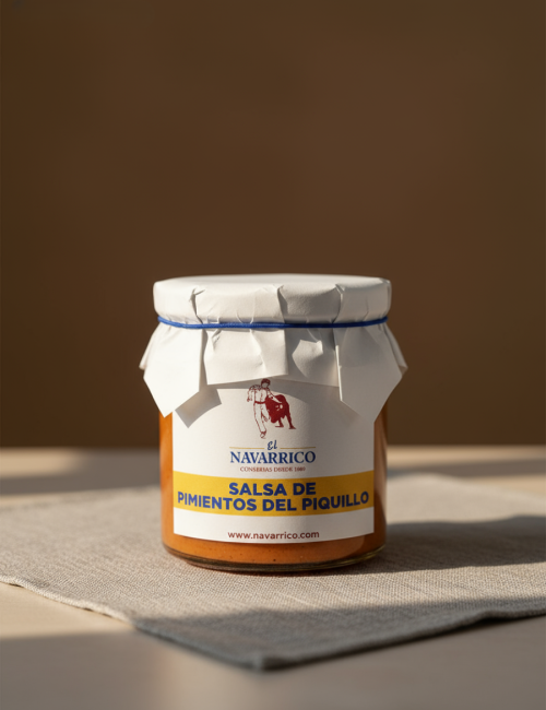 Сальса из запеченых перцев / Salsa Pimientos del Piquillo de Lodosa, уп. 230 г. / 250 мл.