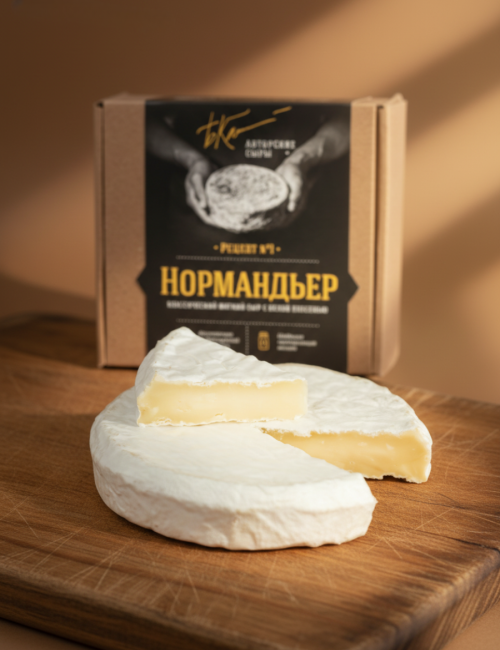Сыр с белой плесенью "Нормандьер" Белый Камень