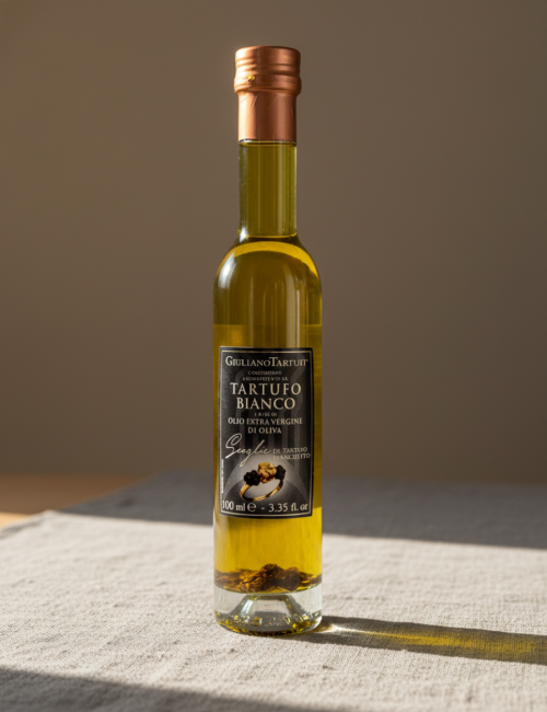 Масло оливковое Giuliano Tartufi LUXURY c кусочками трюфеля Extra Vergin 100 мл