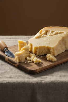 Сыр Гран кремлино Пармезан 47% "Итальянские традиции" 12 мес.