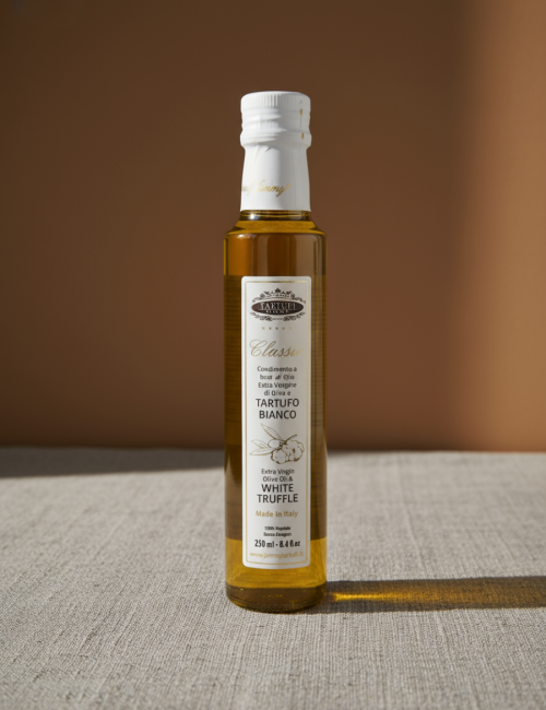 "Tartufi Jimmy" Масло оливковое экстраверджине с белым трюфелем 250 мл.