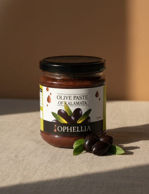 Паста из оливок Каламата Ophellia 212мл, стекло