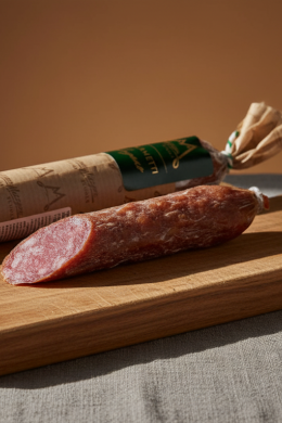 Колбаса сыровяленая полусухая "Саламетти Лугано" 95г