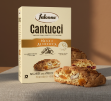 Печенье Кантуччи с грецким орехом и абрикосом "Falcone" 180 г