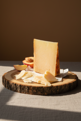 Сыр Чеддер из козьего молока выдержанный Крым, 50%