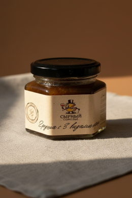 Конфитюр "Сырный сомелье" Груша с тремя видами перца 125г