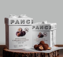 Luxury Box Конфеты из цельного карамелизированного фундука с молочным шоколадом 140 гр.