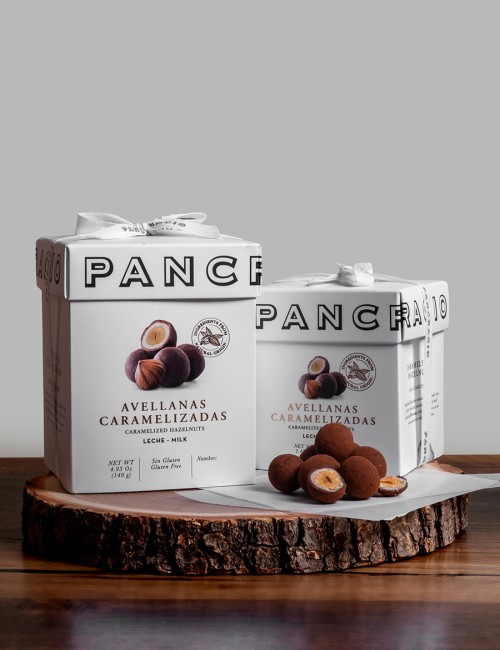 Luxury Box Конфеты из цельного карамелизированного фундука с молочным шоколадом 140 гр.