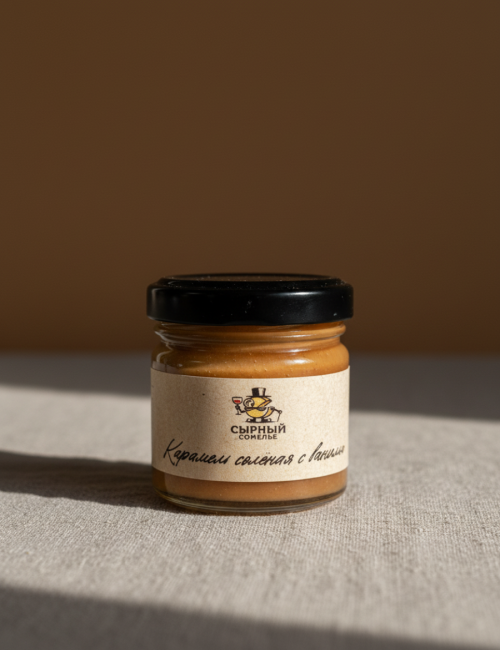 Соленая карамель с ванилью "Сырный сомелье" 40г