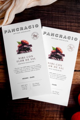 Темный шоколад с какао и соляным цветком от ‘Дельта дель Эбро’  100 гр.