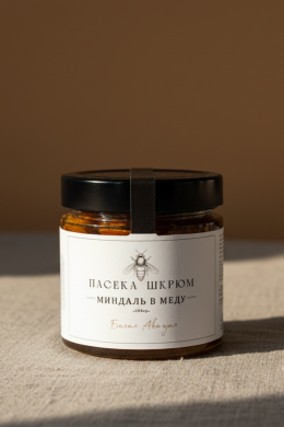 Миндаль в меду Белая Акация 200 гр.