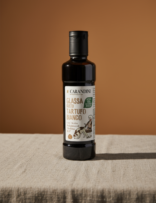 Соус "Glassa" с добавлением бальзамического уксуса МОДЕНЫ с ароматом белого трюфеля 250мл.