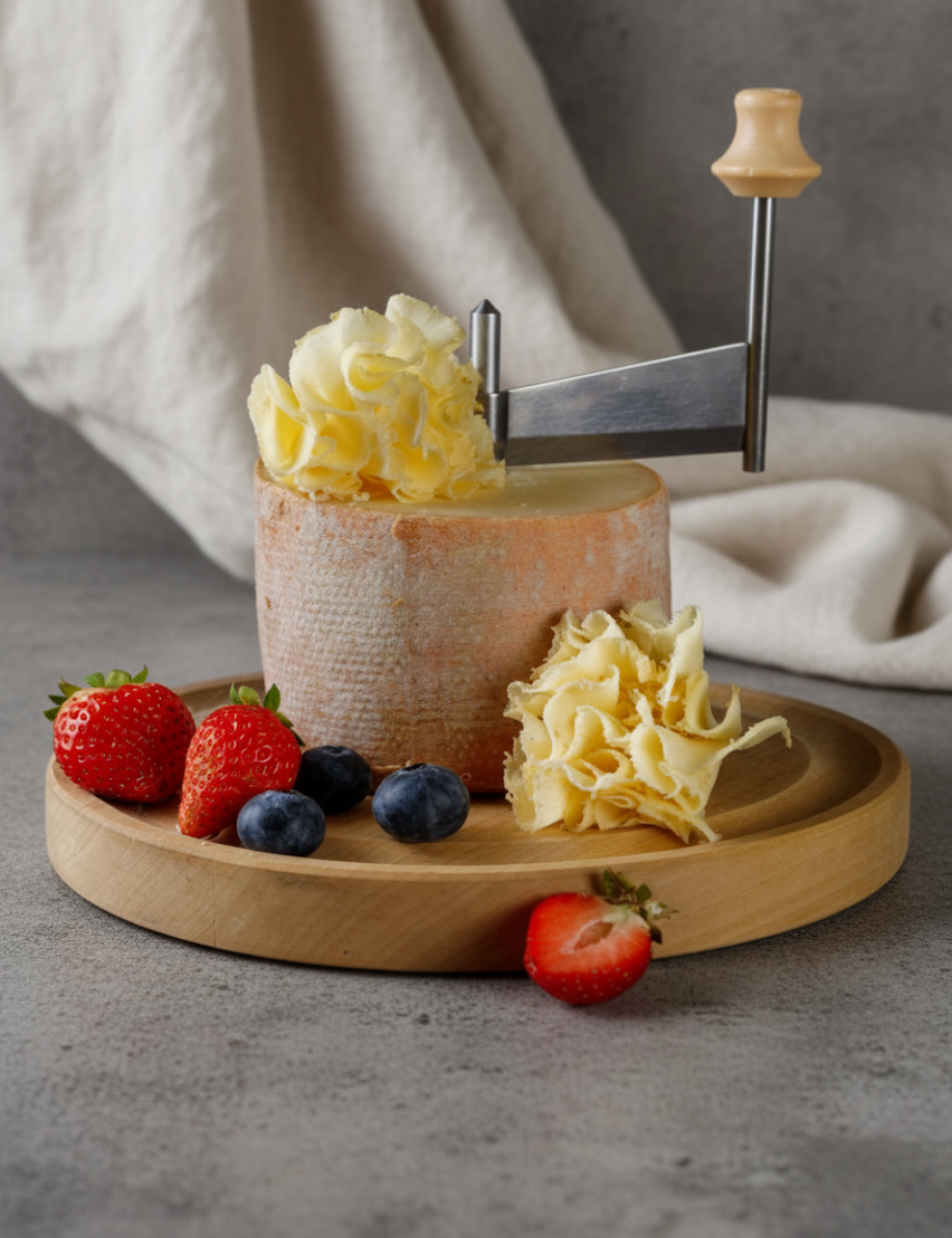 Сыр Тет-де-Муан серебряный 51% "Margot Fromages S.A"