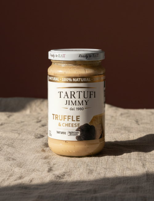 Соус грибной трюфельный с сыром "Пармезан" ст./б. "Tartufi Jimmy" 180г