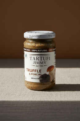 Соус грибной трюфельный с белыми грибами ст./б. "Tartufi Jimmy" 180г