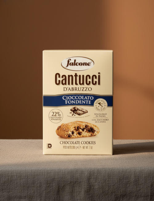 Печенье Кантуччи с темным шоколадом "Falcone" 200 г