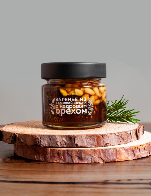 Варенье из сосновых шишек  с кедром 100 гр.