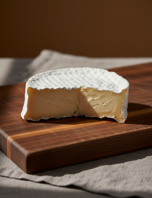 Выдержанный сыр с белой плесенью "Дишатель"