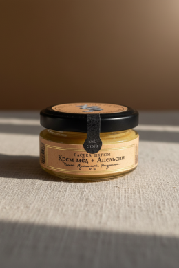 Крем мед апельсин 65 гр.