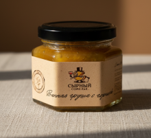 Конфитюр "Сырный сомелье" Винная груша горчица 125г