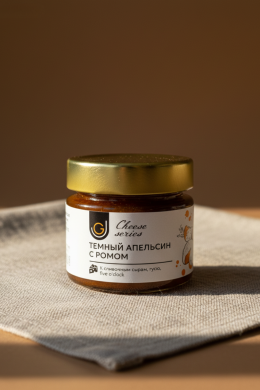 Конфитюр Темный апельсин с ромом ГастроДжем 100г