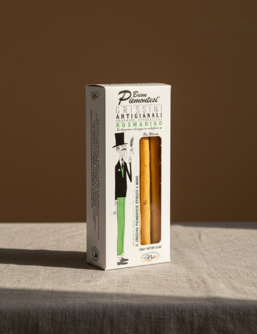 Палочки Хлебные Гриссини с розмарином ручной работы Grissinificio Bo 120г
