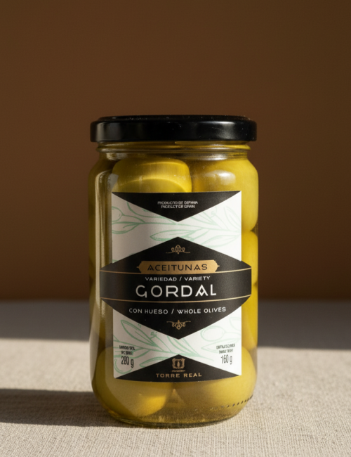 Оливки королевские Гордаль оливковом маринаде с/к 280 г