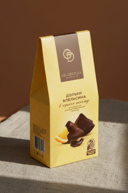 Апельсин в темном шоколаде 95г