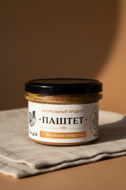 Паштет из печени индейки с вяленым томатом 150 гр. "Деликатесофф"