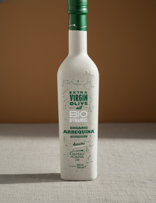 Биодинамическое оливковое масло Кастильо де Канена, EV Арбекина /Biodynamic EV Arbequina  500 мл