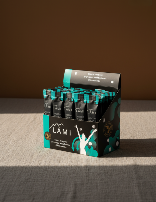 Масло ГХИ с кокосовым маслом шоубокс 10, LAMI