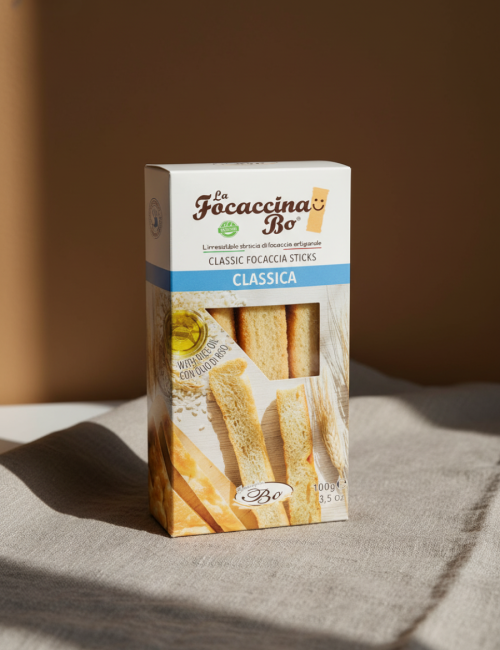 Фокачча Grissinificio Bo классическая ручной работы Vegan 100 г