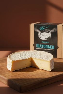 Выдержанный сыр с белой плесенью "Шатольен"