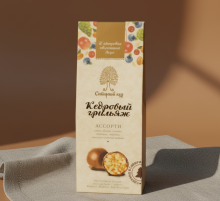 Кедровый грильяж 70 гр.