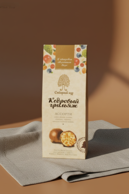 Кедровый грильяж 70 гр.