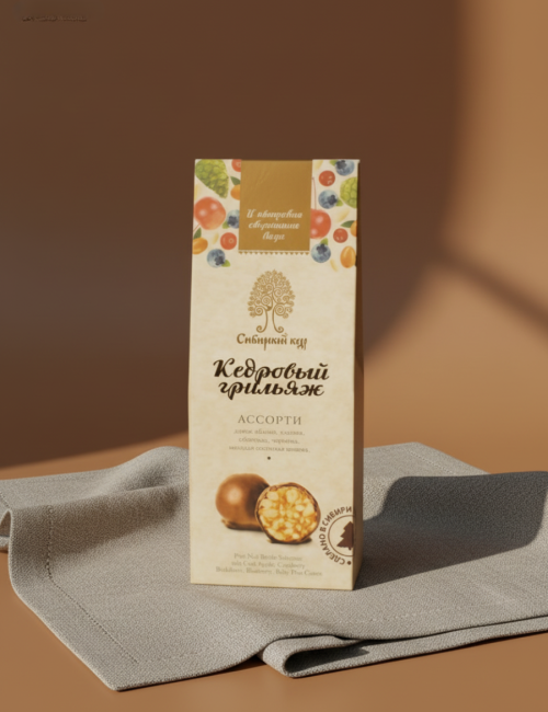 Кедровый грильяж 70 гр.