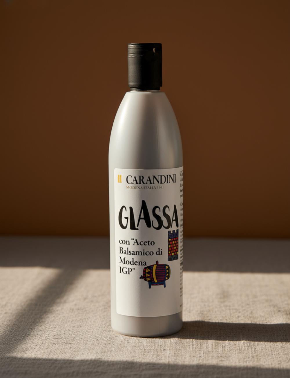 Соус "Glassa" с добавлением бальзамического уксуса МОДЕНЫ "CARANDINI" 500мл.