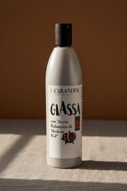 Соус "Glassa" с добавлением бальзамического уксуса МОДЕНЫ "CARANDINI" 500мл.